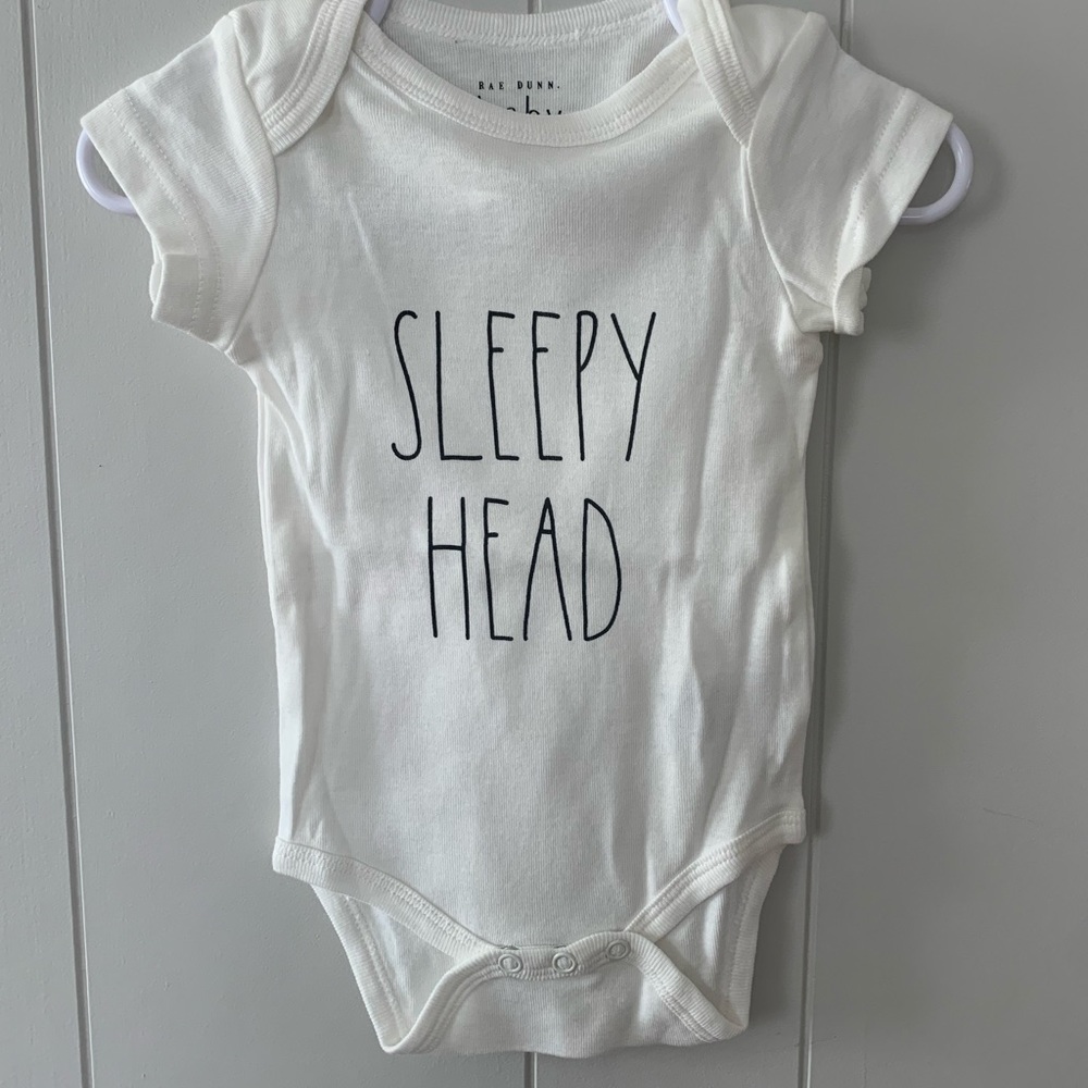 Rae Dunn baby onesie